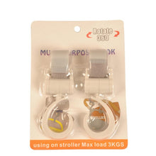 Load image into Gallery viewer, Baby Stroller Hooks Multifunctional Rotate 360 Diaper Bag Hanger Baby Activity Gear Stroller Accessories 2pcs/set