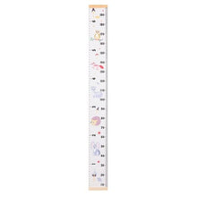 Load image into Gallery viewer, Kids Growth Size Chart Cartoon Style Height Measure Ruler Activity Gear Baby Child Kids Decorative Growth Charts Height Ruler