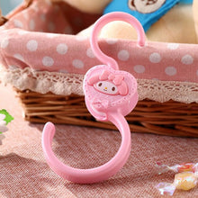 Load image into Gallery viewer, Cartoon Baby Stroller Hooks Kids Pushchair Pram Hanger Cute Shopping Bag Clip Hook Activity Gear Travel Stroller Accessories