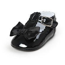 Load image into Gallery viewer, Newborn Baby Girls Shoes PU leather Buckle First Walkers Red Black Pink White Blue