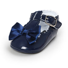 Load image into Gallery viewer, Newborn Baby Girls Shoes PU leather Buckle First Walkers Red Black Pink White Blue