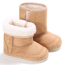 Load image into Gallery viewer, E&amp;Bainel New Winter Super Warm Newborn Baby Girls First Walkers Shoes Infant Toddler Soft Rubber Soled Anti-slip Boots Booties