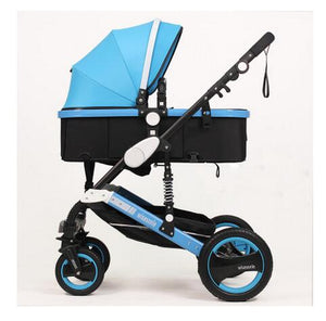 Wisesonle baby stroller 2 in 1 stroller lying or dampening folding light weight two-sided child four seasons Russia free shippin