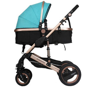 Wisesonle baby stroller 2 in 1 stroller lying or dampening folding light weight two-sided child four seasons Russia free shippin