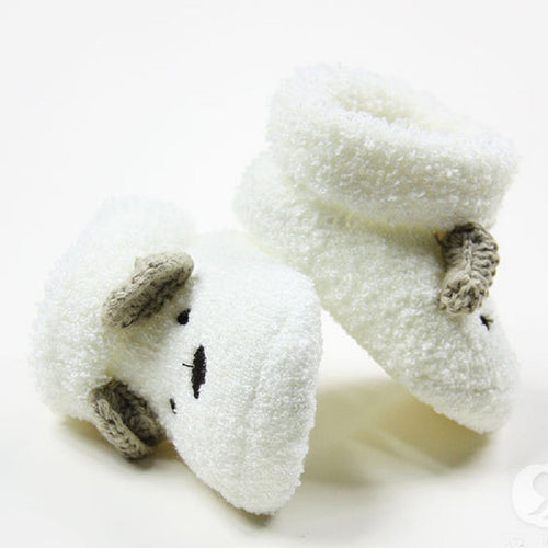 New Warm Socks Newborn Unisex Baby Boys Girls Infant Cute Bear Animals Crib Warm Shoes
