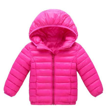 Load image into Gallery viewer, Children's Outerwear Coat Boy Girl Warm Hooded Cotton-Padded 3->12 Years