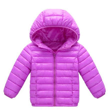 Load image into Gallery viewer, Children's Outerwear Coat Boy Girl Warm Hooded Cotton-Padded 3->12 Years