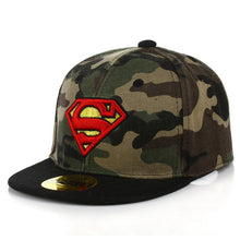Load image into Gallery viewer, New Boys Girls Camo Caps Children Batman Visor Kids Beanie Hip Hop Hats Baby Sunshade Hats Casquette Baseball Cap Snapback DS19