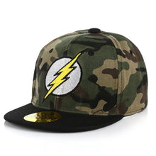 Load image into Gallery viewer, New Boys Girls Camo Caps Children Batman Visor Kids Beanie Hip Hop Hats Baby Sunshade Hats Casquette Baseball Cap Snapback DS19