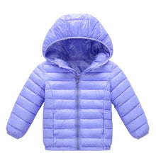 Load image into Gallery viewer, Children's Outerwear Coat Boy Girl Warm Hooded Cotton-Padded 3->12 Years