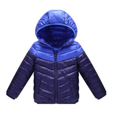 Load image into Gallery viewer, Children's Outerwear Coat Boy Girl Warm Hooded Cotton-Padded 3->12 Years