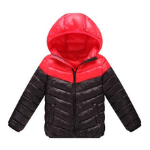 Load image into Gallery viewer, Children's Outerwear Coat Boy Girl Warm Hooded Cotton-Padded 3->12 Years