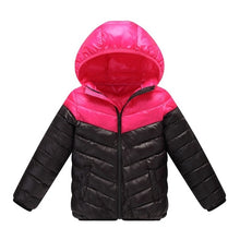 Load image into Gallery viewer, Children's Outerwear Coat Boy Girl Warm Hooded Cotton-Padded 3->12 Years