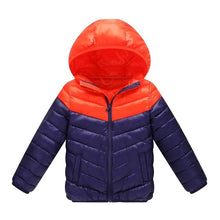 Load image into Gallery viewer, Children's Outerwear Coat Boy Girl Warm Hooded Cotton-Padded 3->12 Years
