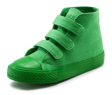 Load image into Gallery viewer, Children's shoes Boys and Girls High-top Casual Shoes  Spring Autumn Candy color Canvas Shoes Children's  Board Shoes