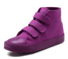 Load image into Gallery viewer, Children's shoes Boys and Girls High-top Casual Shoes  Spring Autumn Candy color Canvas Shoes Children's  Board Shoes