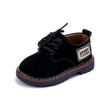 Load image into Gallery viewer, JUSTSL 2017 children's casual shoes British style comfortable fashion sneakers for boys girls outdoor kids leather shoes