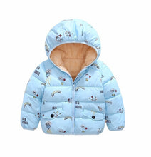Load image into Gallery viewer, COOTELILI Thicken Velvet Baby Boys' Winter Clothing Warm Kids Girls Jacket Coat Cotton Fleece Baby Girls Clothes 90-130cm
