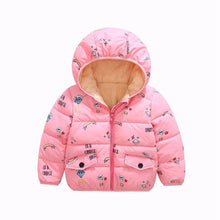 Load image into Gallery viewer, COOTELILI Thicken Velvet Baby Boys' Winter Clothing Warm Kids Girls Jacket Coat Cotton Fleece Baby Girls Clothes 90-130cm