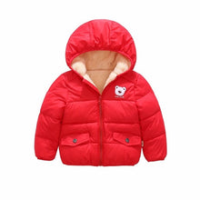 Load image into Gallery viewer, COOTELILI Thicken Velvet Baby Boys' Winter Clothing Warm Kids Girls Jacket Coat Cotton Fleece Baby Girls Clothes 90-130cm