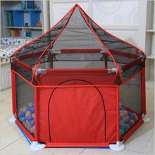 Load image into Gallery viewer, Baby Playpen Soft Baby Game Fence Crawl Guardrail Safe Hurdles Children Portable Plastic Fencing for Children Gift Activity Gear