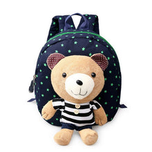 Load image into Gallery viewer, Cartoon Bear Baby Harnesses Leashes Walking Anti-lost Bag Safety Activity&amp;Gear Plush Backpack Children School bags 4 colors