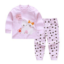 Load image into Gallery viewer, Winter Fall Newborn Baby Girl Clothes Long Sleeve T-shirt + Pants Suit For Girls' Fashion Princess Clothing Sets Zjs00013