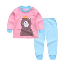 Load image into Gallery viewer, Winter Fall Newborn Baby Girl Clothes Long Sleeve T-shirt + Pants Suit For Girls' Fashion Princess Clothing Sets Zjs00013