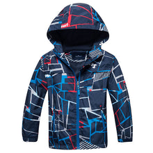 Load image into Gallery viewer, Kids Clothes Children Outerwear Warm Polar Fleece Coat Hooded Waterproof Windproof Baby Boys Jackets For 3-12Y Autumn Winter