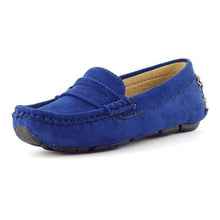 Load image into Gallery viewer, Handmade Slip on Leather Shoes for Kids 2018 New Suede Children's Sneakers Boys Loafers Autumn Flats with Plus Size 23-39 B08243