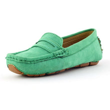 Load image into Gallery viewer, Handmade Slip on Leather Shoes for Kids 2018 New Suede Children's Sneakers Boys Loafers Autumn Flats with Plus Size 23-39 B08243