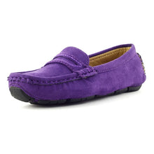 Load image into Gallery viewer, Handmade Slip on Leather Shoes for Kids 2018 New Suede Children's Sneakers Boys Loafers Autumn Flats with Plus Size 23-39 B08243