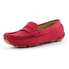 Load image into Gallery viewer, Handmade Slip on Leather Shoes for Kids 2018 New Suede Children's Sneakers Boys Loafers Autumn Flats with Plus Size 23-39 B08243