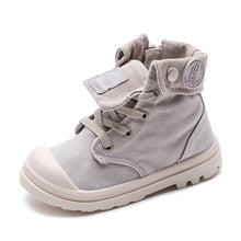 Load image into Gallery viewer, New Kids Sneakers High Canvas Shoes Boys And Girls