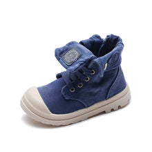 Load image into Gallery viewer, New Kids Sneakers High Canvas Shoes Boys And Girls