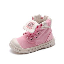 Load image into Gallery viewer, New Kids Sneakers High Canvas Shoes Boys And Girls
