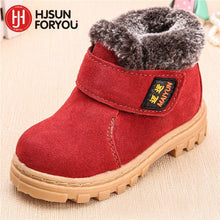 Load image into Gallery viewer, Genuine Leather Boots Boy and Girls Winter Footwear