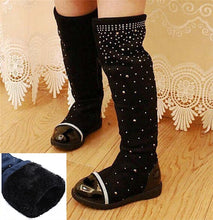 Load image into Gallery viewer, Shoes princess elegant girl high-leg snow boots
