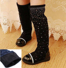 Load image into Gallery viewer, Shoes princess elegant girl high-leg snow boots