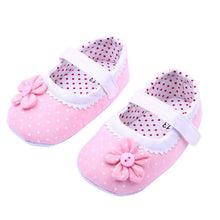 Load image into Gallery viewer, LONSANT Baby Shoes 2018 Summer Baby Girls Flower Shoes Soft Sole Toddler Crib Shoes First Walker Dropshipping Wholesale