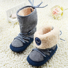 Load image into Gallery viewer, Baby Boys Winter Warm Snow Boots  Newborn, 0-18M Fashion Baby