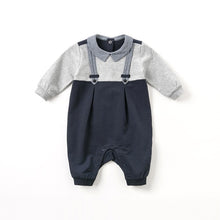 Load image into Gallery viewer, Baby Rompers  Boys' Baby Clothing onesies 2019 new spring newborn gentlemen cotton romper boy long sleeve jumpsuits for birthday