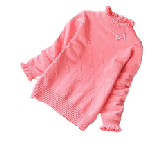 Load image into Gallery viewer, New autumn and winter girls' sweaters cotton fashion children clothing children cotton sweaters 2-14years  child