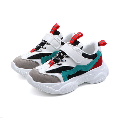 Shoes Kids Colors Matching Children's Sport Girls Boys Sneakers