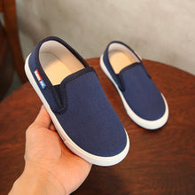 Load image into Gallery viewer, Mumoresip 2019 Spring Autumn Kids Shoes Boys Fashion Sneakers Children's Casual Canvas Shoes Size 27-38 Slip-ons Flat Loafers