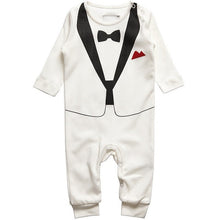 Load image into Gallery viewer, Boys Gentleman Suit Long-sleeve Baby Jumpsuit Newborn