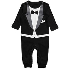 Load image into Gallery viewer, Boys Gentleman Suit Long-sleeve Baby Jumpsuit Newborn