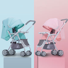 Load image into Gallery viewer, Baby Stroller Activity &amp; Gear Multi Colors Aluminium Easily Folding Baby Stroller Four Wheels Stroller