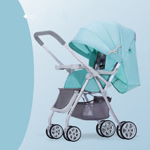 Load image into Gallery viewer, Baby Stroller Activity &amp; Gear Multi Colors Aluminium Easily Folding Baby Stroller Four Wheels Stroller