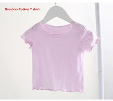 Load image into Gallery viewer, Summer Baby T shirt Boys t Shirts Girls tee Tops Cotton Baby Boys' t-Shirts Summer Clothes Baby Clothing Bamboo Cotton